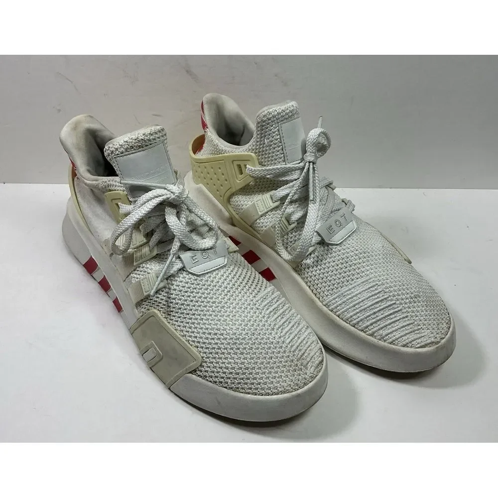 Adidas‎ Originals EQT Mens 10.5  Shoes Basketball Sneakers White Red Stripes